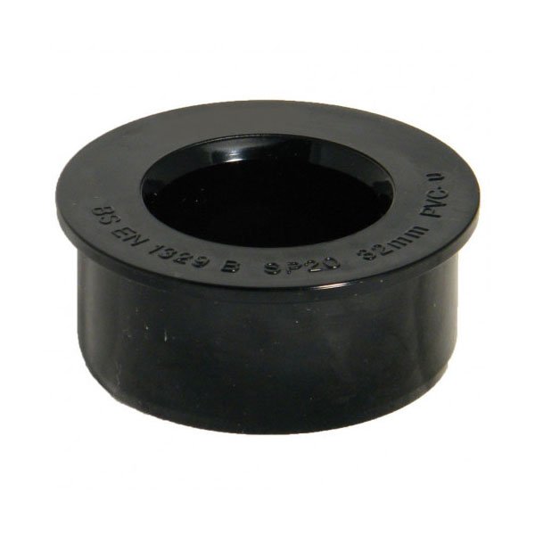 Davant 63mm x 50mm Boss Adaptor Solvent Weld Black SSB0029