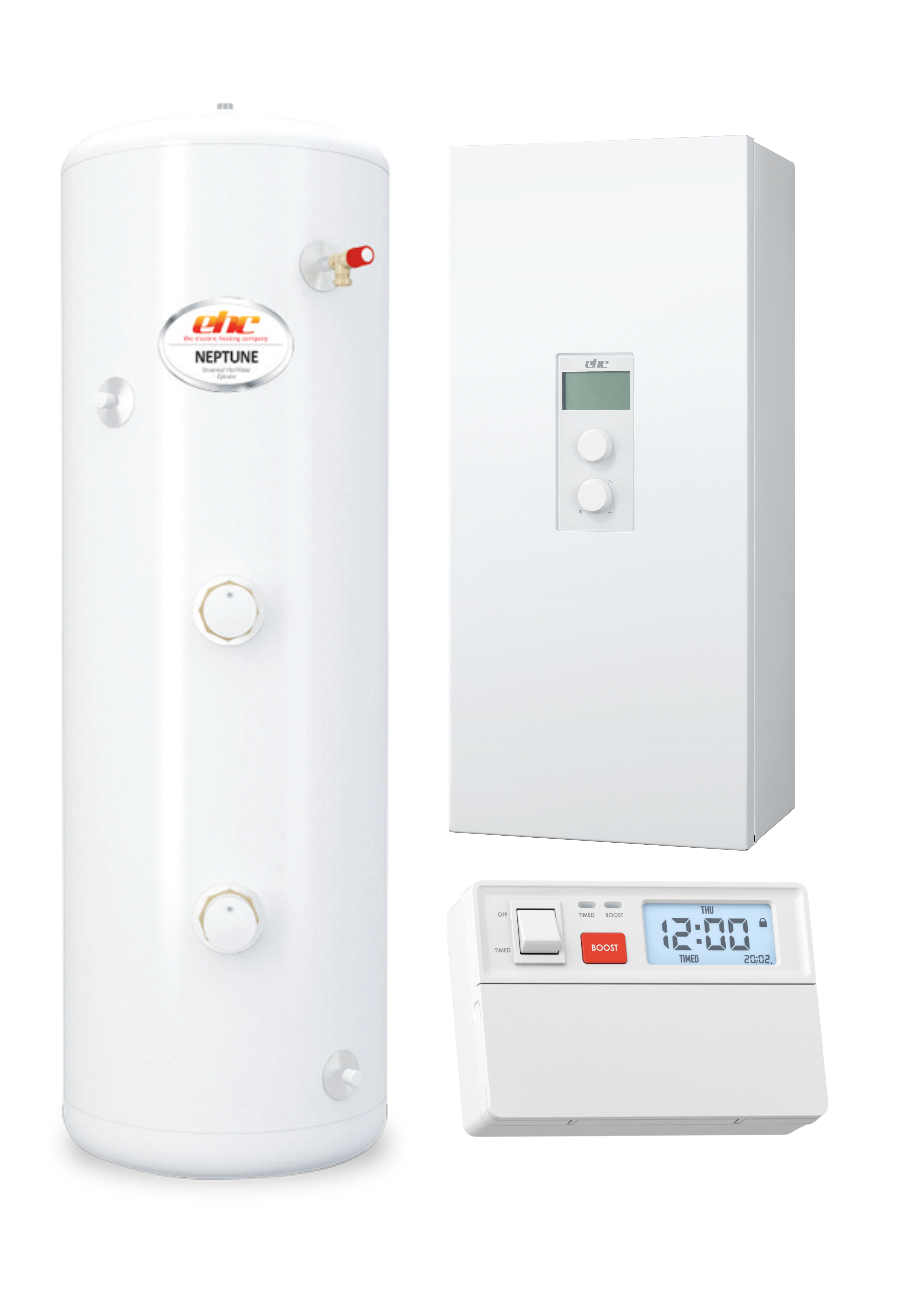 EHC Comet PV 14.4kW with 180L Electric Boiler Direct Cylinder EHCEPV14.4/180