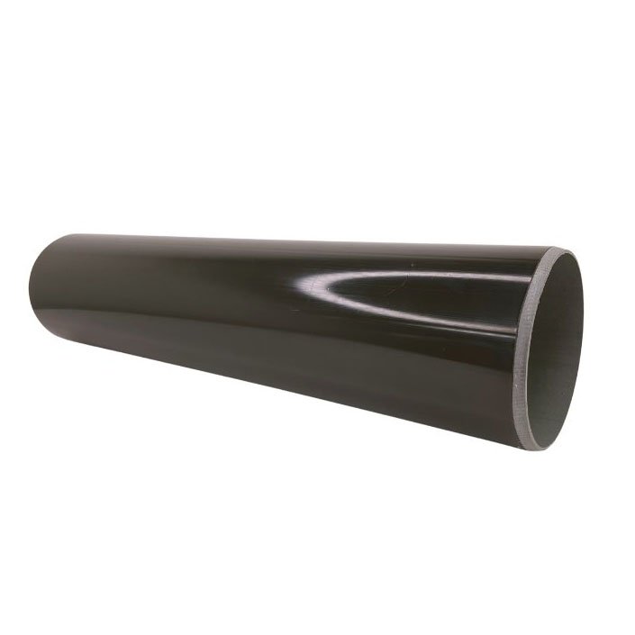 Davant 110mm x 3m Plain End Pipe Black SSB0001