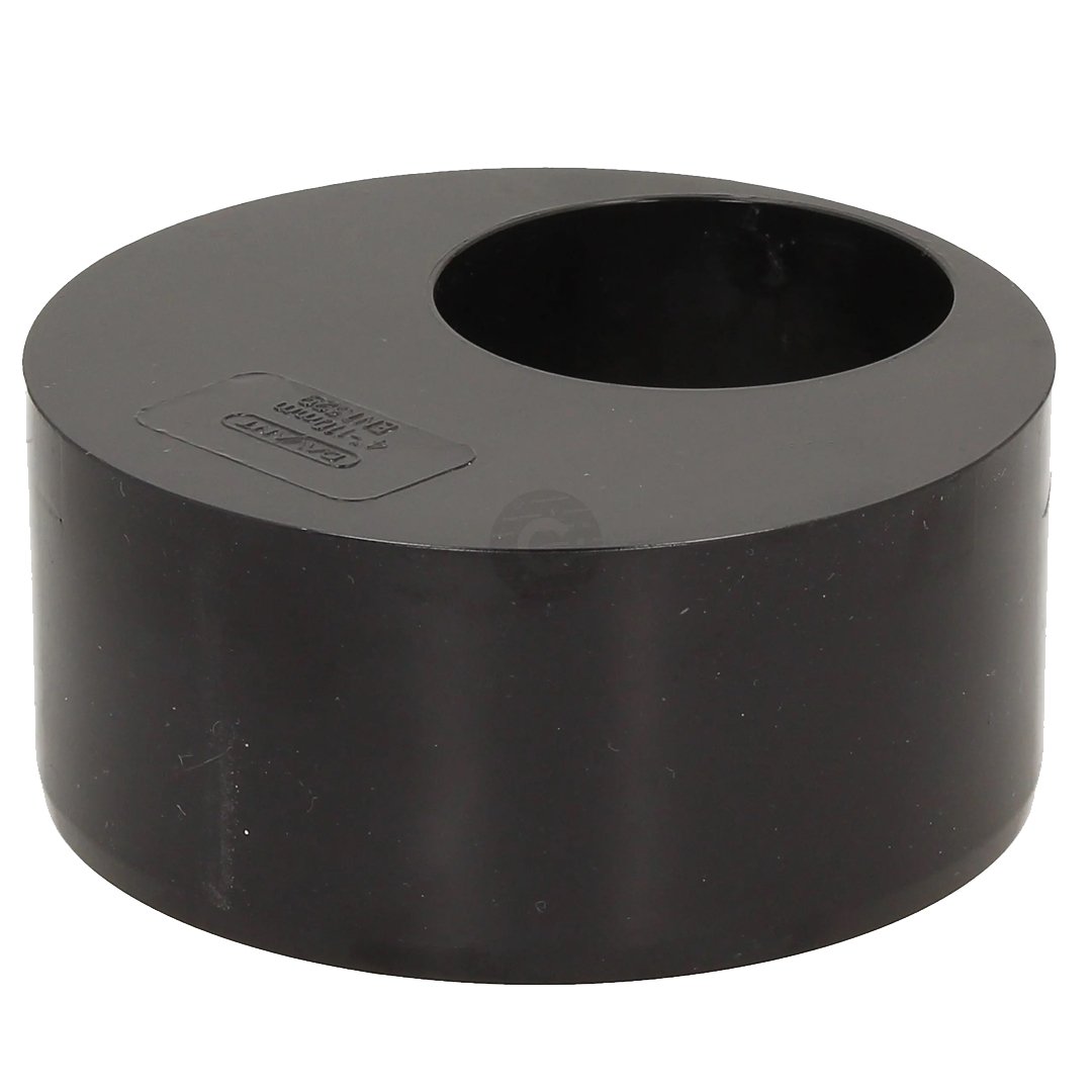 Davant 110mm x 82mm Reducer Socket/Spigot Solvent Weld Black SSB0016