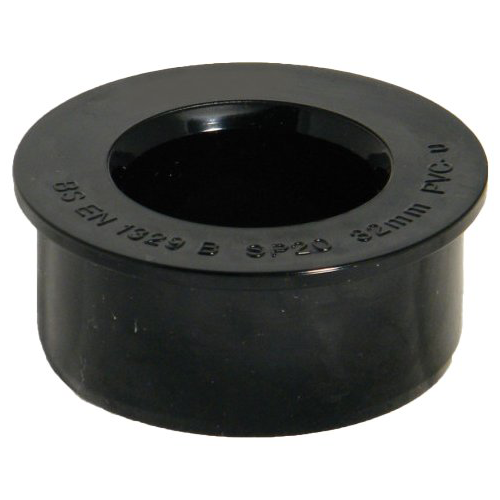 Davant 63mm x 40mm Boss Adaptor Solvent Weld Black SSB0028