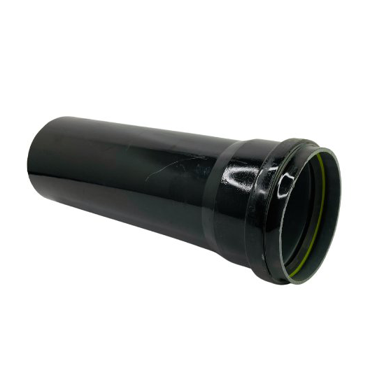 Davant 110mm x 4m Single Socket Pipe Black SPB0040